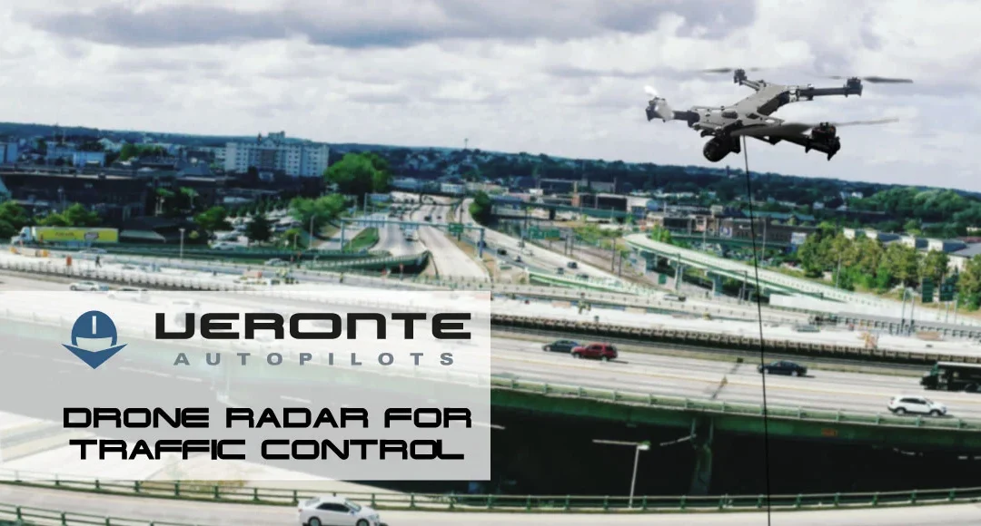 Control del tráfico con drones radar de autonomía ilimitada