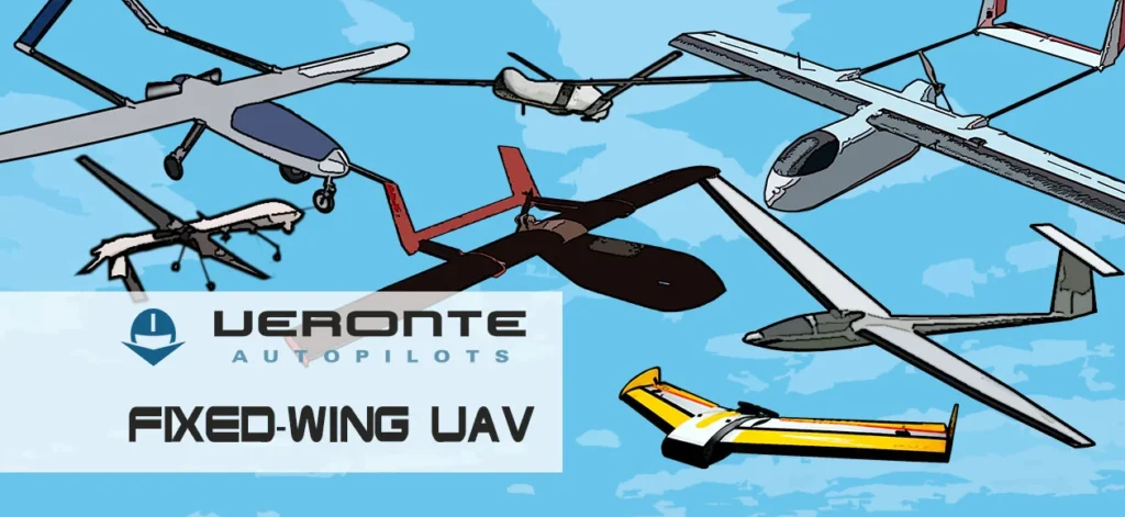 Fixed-wing UAVs: versatile solutions powered by Veronte autopilot systems.