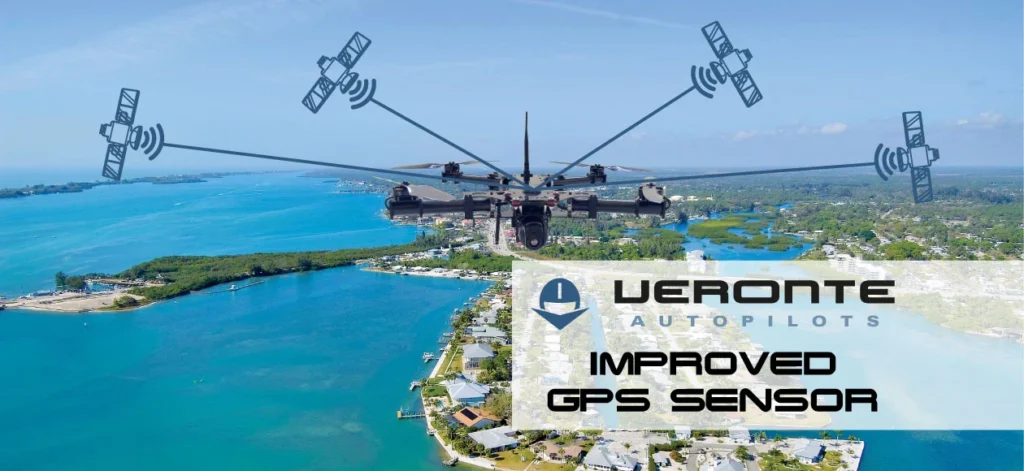 Enhanced GPS sensors for reliable and precise drone navigation with Veronte Autopilots.