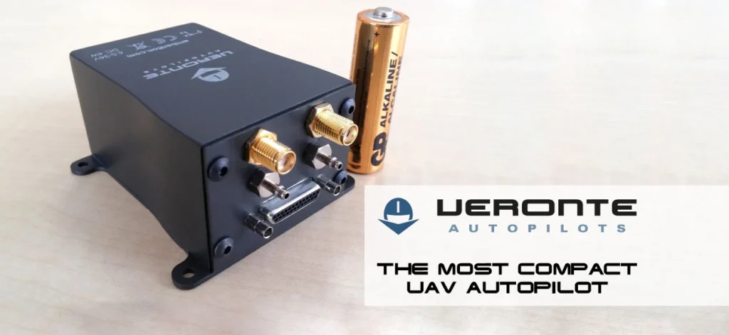 Veronte Autopilot: The most compact and efficient autopilot for UAVs, offering precise control in a small form factor.