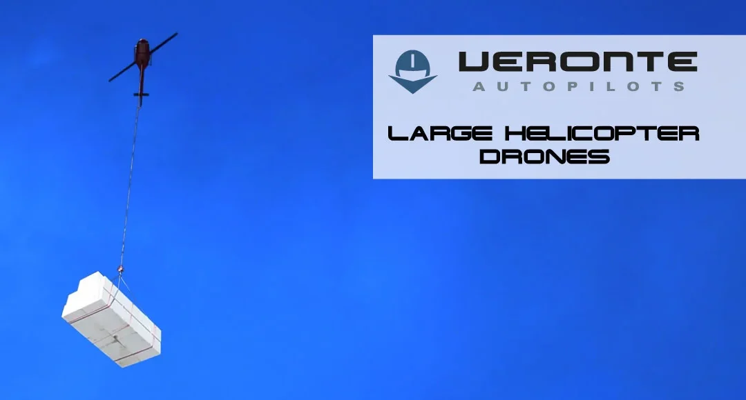 Drones helicóptero de grandes dimensiones: aplicaciones y ventajas