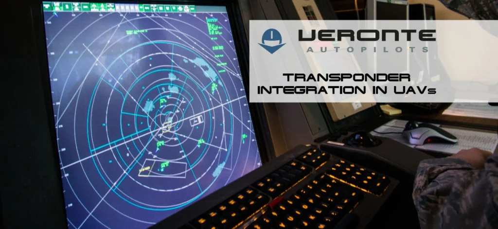 Radar screen showing UAV transponder integration by Veronte Autopilots. Enhanced UAV operations with advanced transponder technology for improved navigation and safety.