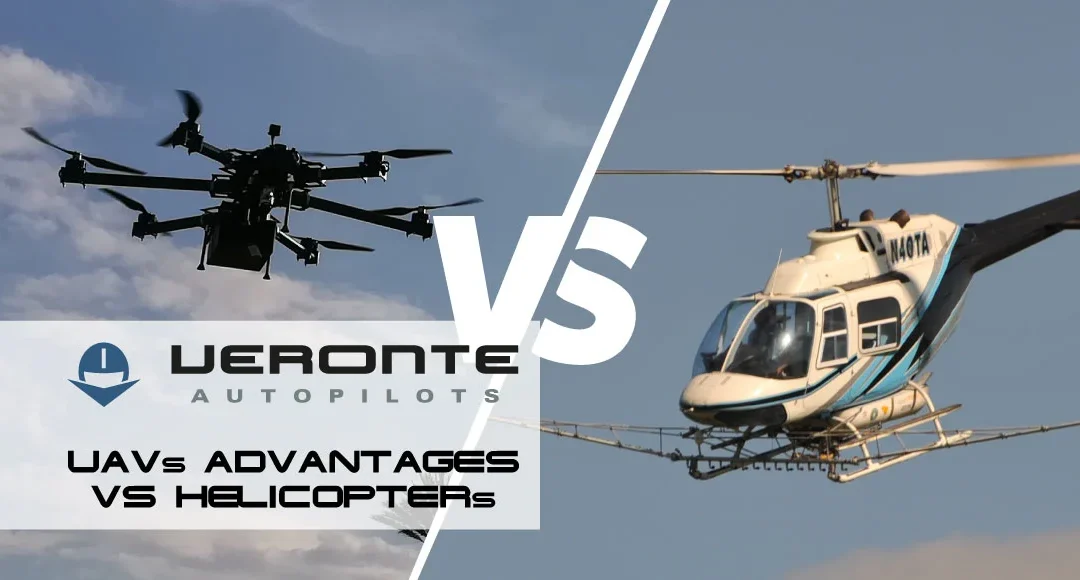 Ventajas de los drones multirrotor frente a los helicópteros