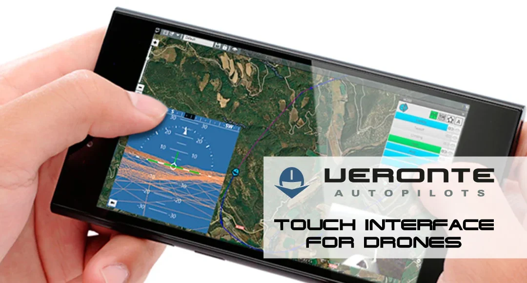 Interfaz táctil para el control de UAVs profesionales