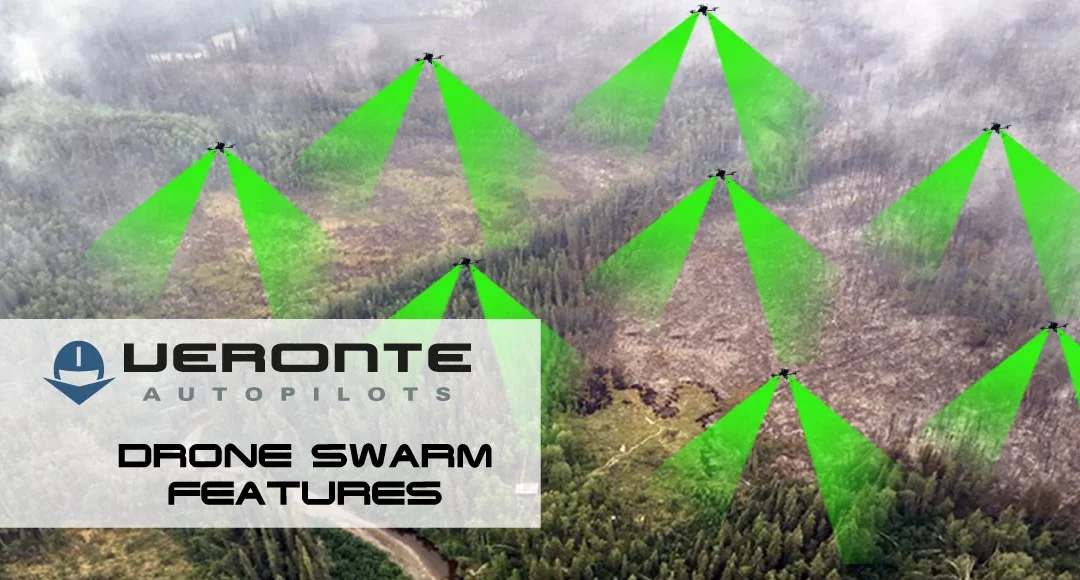Funcionamiento y aplicaciones con UAVs en enjambre