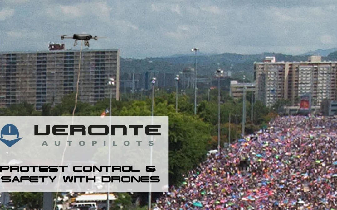 Seguridad y control de manifestaciones y eventos con drones