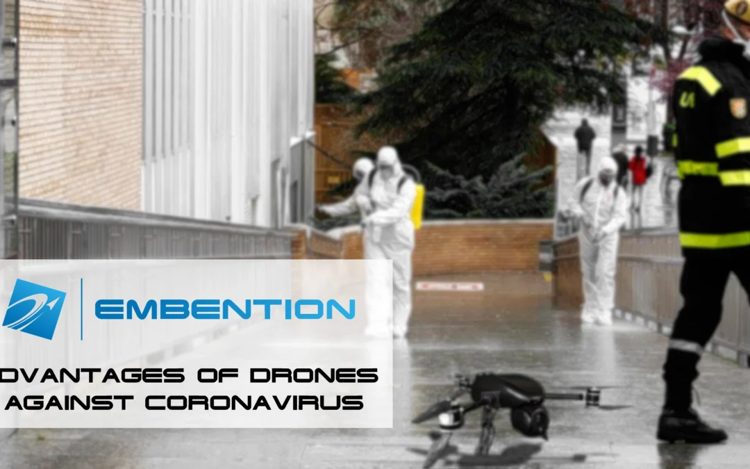 Advantages of drones against coronavirus