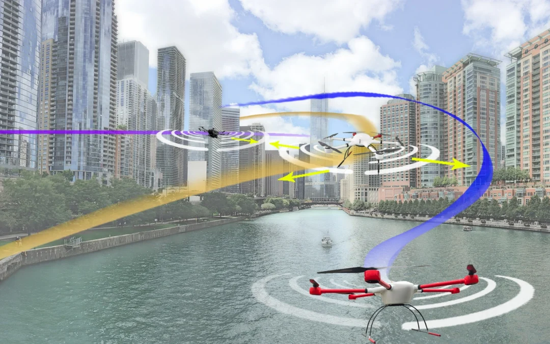 Avoiding obstacles automatically with the “Sense & Avoid” algorithm