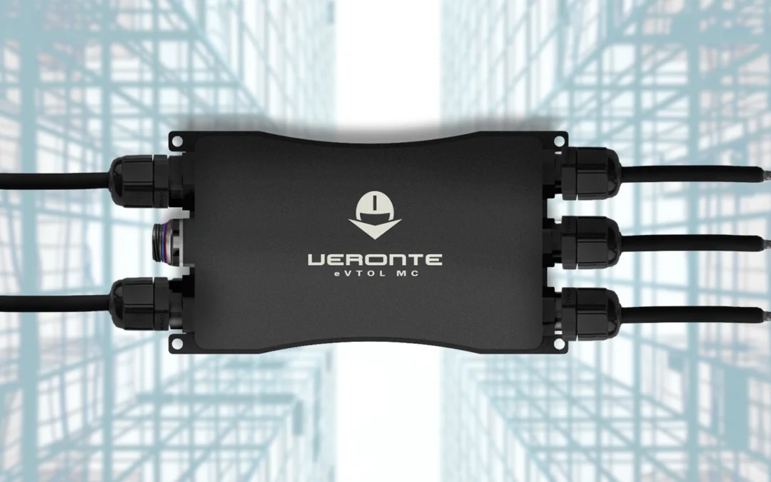 First Motor Controller designed for eVTOL, especially designed to meet aircraft certification standards.