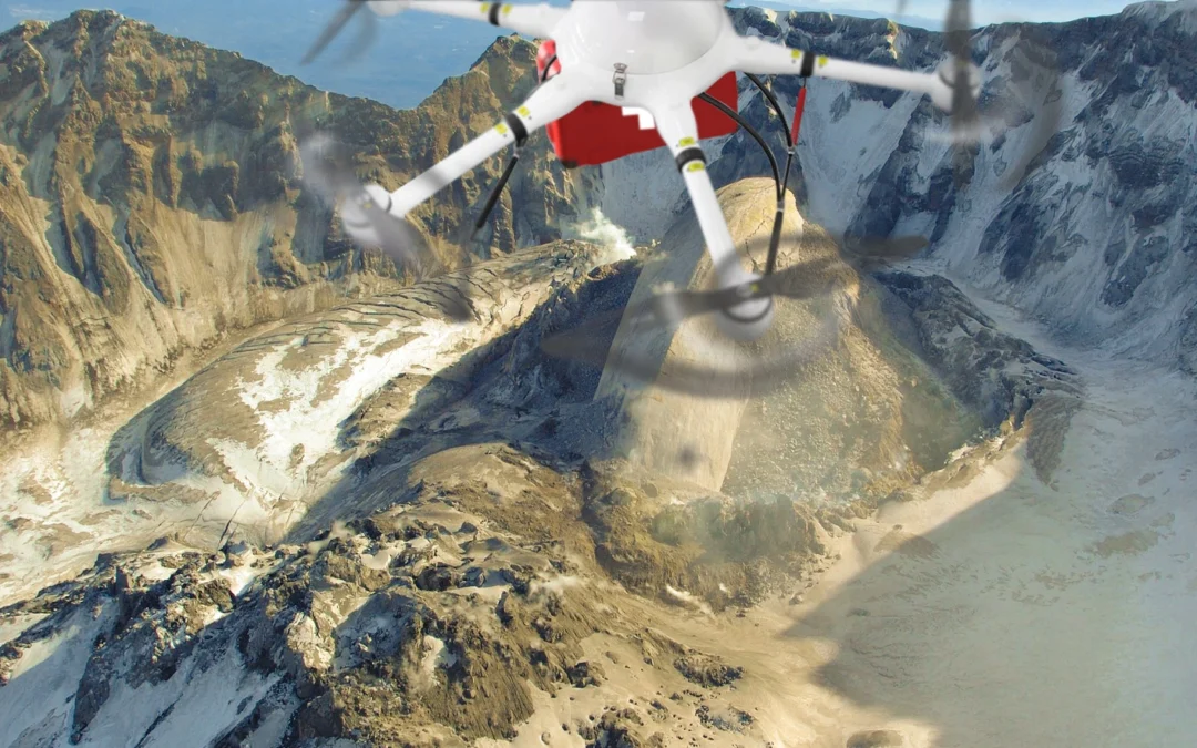 Mobile detectors for SAR with drones