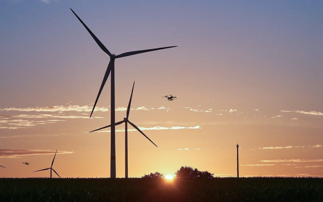 Drone technology, supporting the reduction of pollution and global warming effects