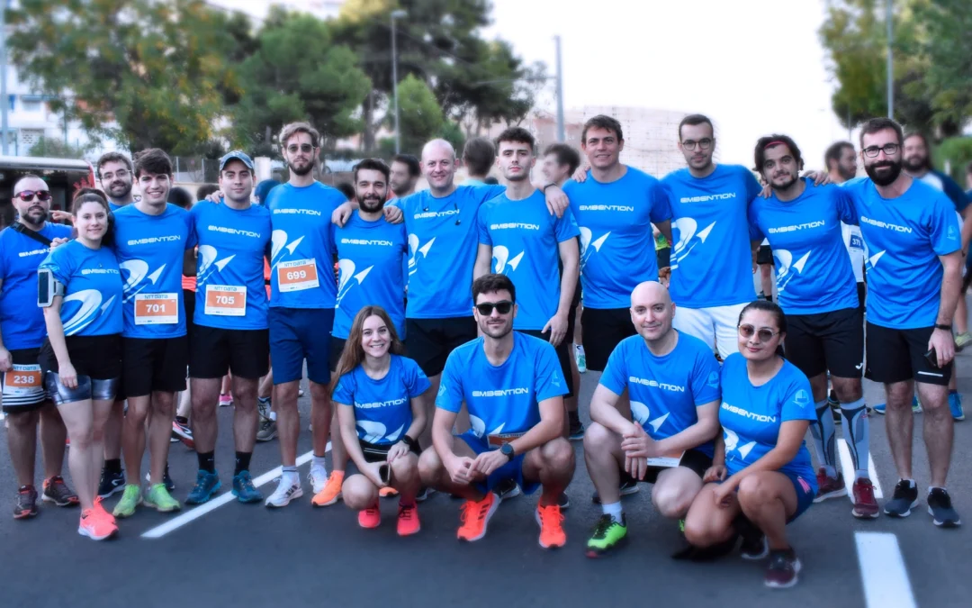 Embention promueve el team building participando en la carrera por empresas de Alicante