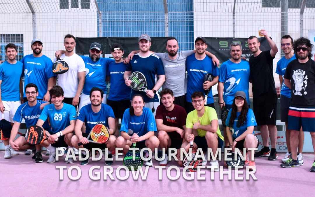 Embention celebra un torneo de pádel para fomentar el team building