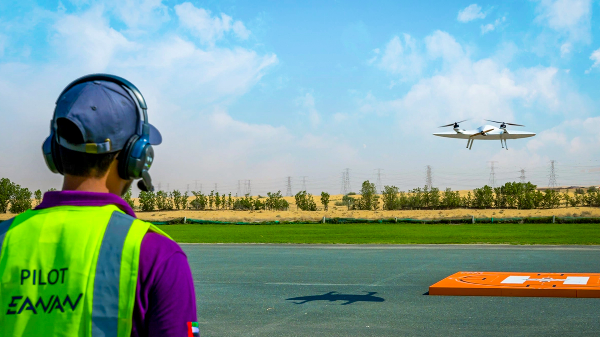 Multi-copter eVTOL Flying Taxi