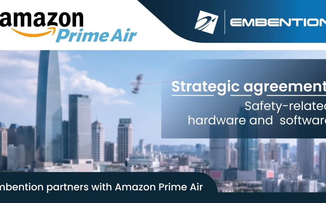 Embention firma un acuerdo estratégico con Amazon Prime Air