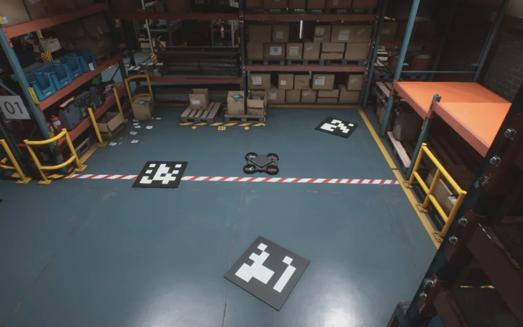 Drones para logística y control de almacenes
