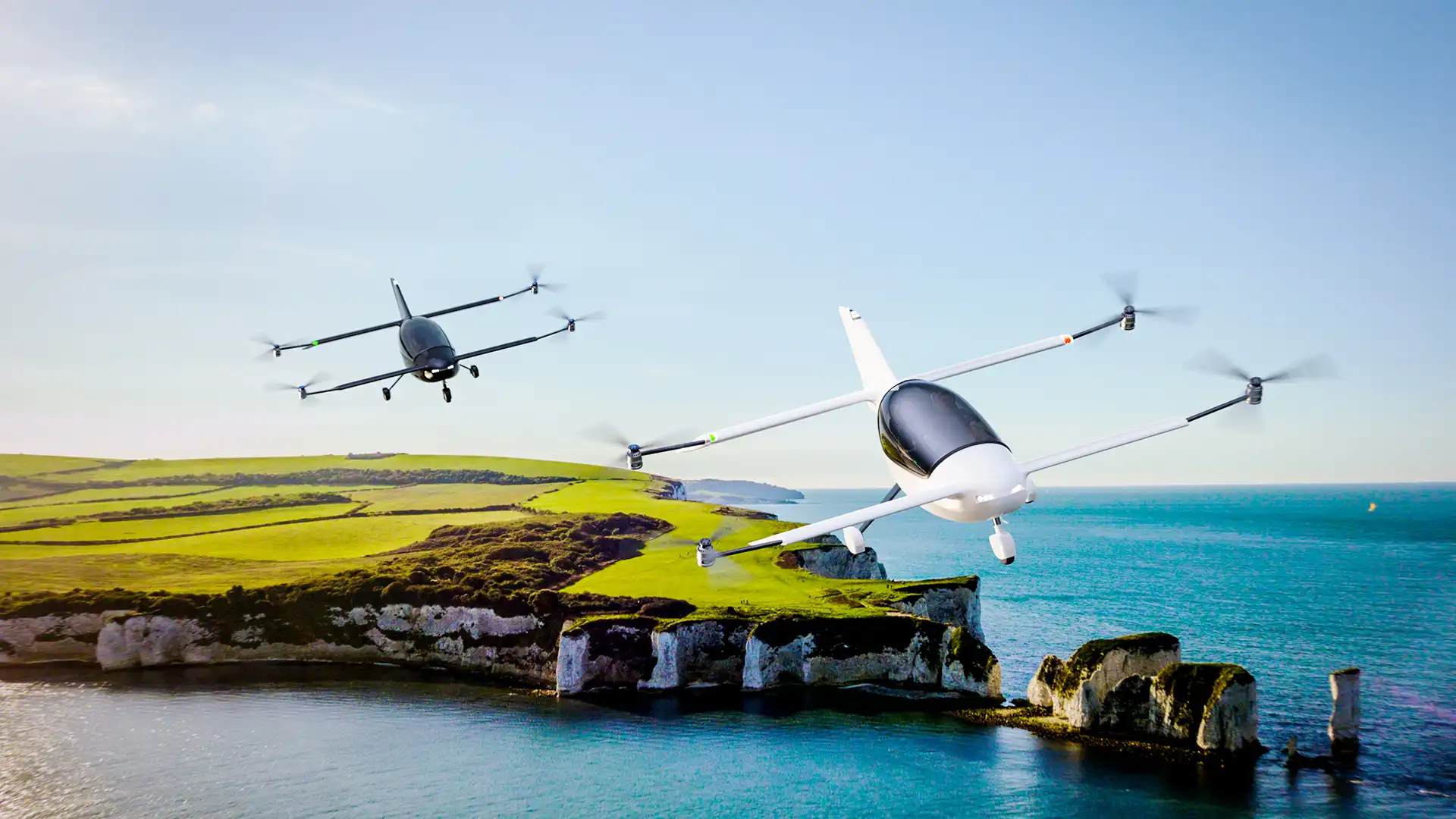 2-seat personal vertical takeoff EV
